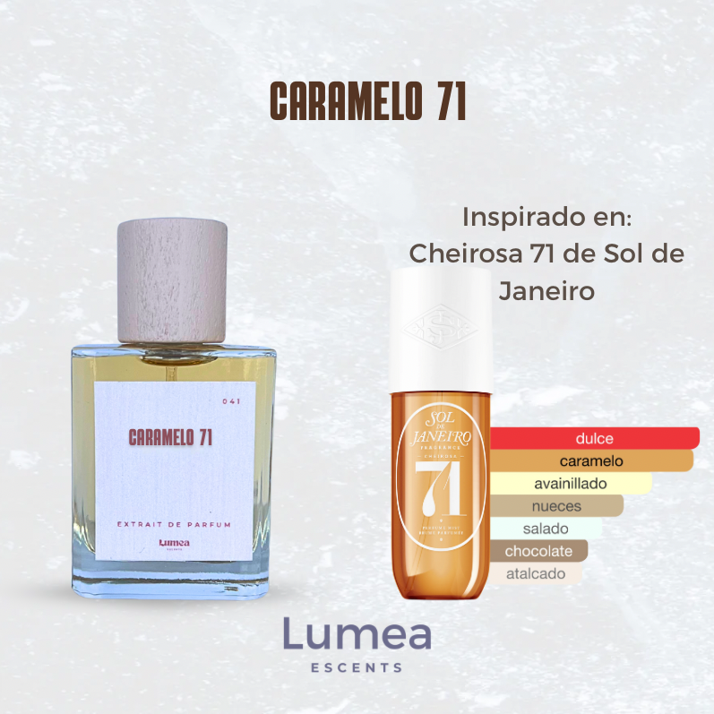 Caramelo 71 (Inspirado en Cheirosa 71 de Sol de Janeiro)