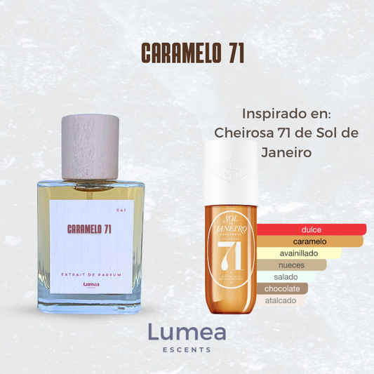 Caramelo 71 (Inspirado en Cheirosa 71 de Sol de Janeiro)