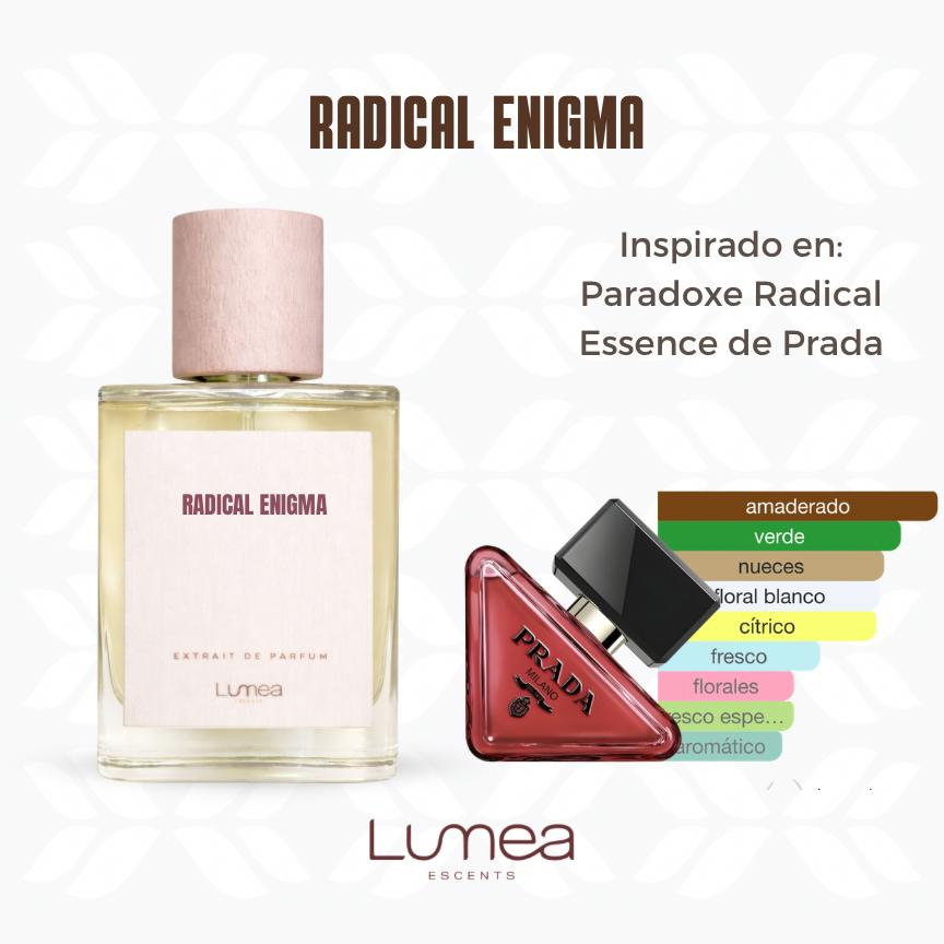 Radical enigma (Inspirado en: Paradoxe Radical Essence de Prada)