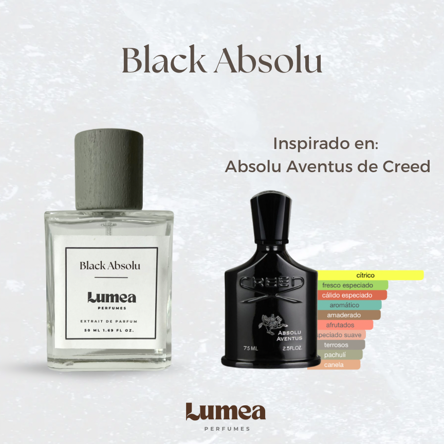 Black absolu (Inspirado en:  Absolu Aventus de Creed )