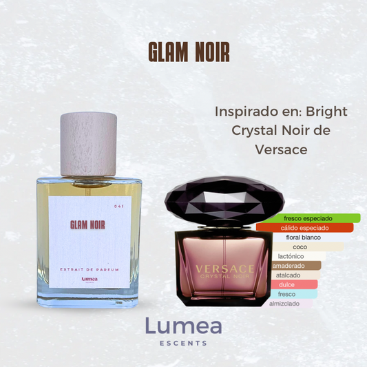 Glam Noir (Inspirado en: Crystal Noir de Versace)