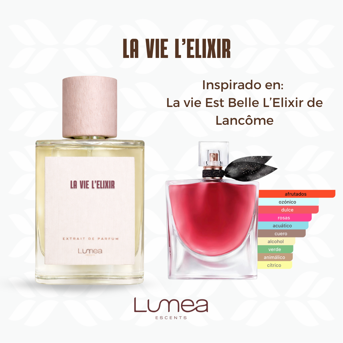 La Vie L’Elixir (Inspirado en: La vie Est Belle L’Elixir de Lancôme)