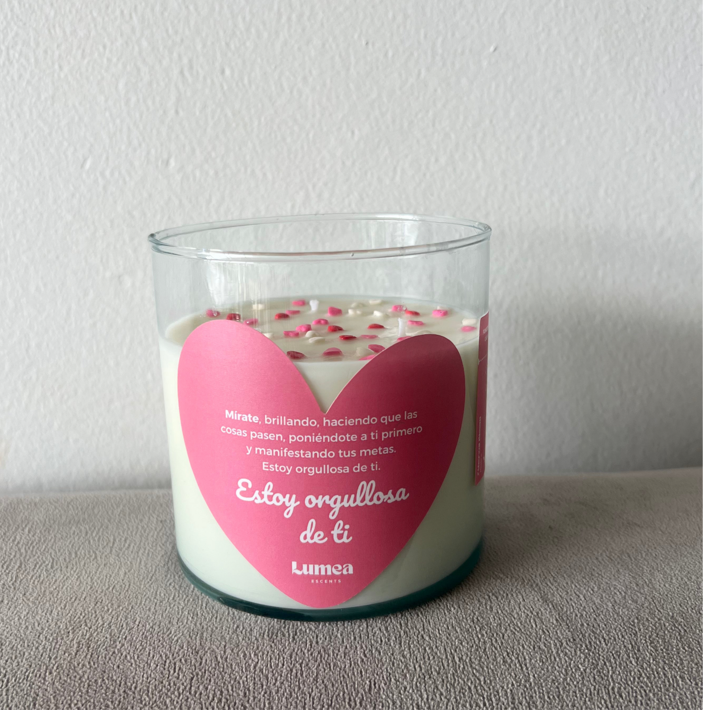 Vela Estoy Orgullosa de Ti - Rosa