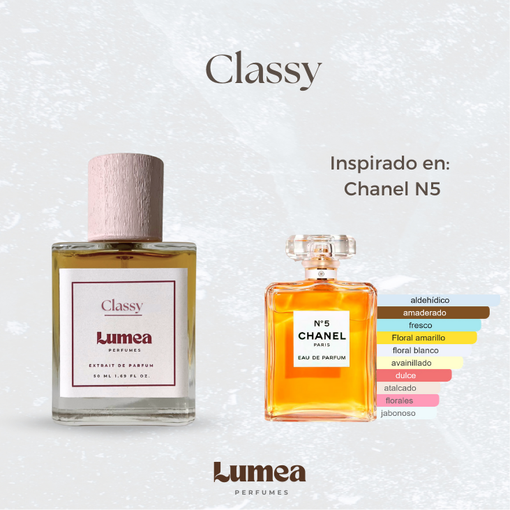 Classy (Inspirado en: Chanel N°5)