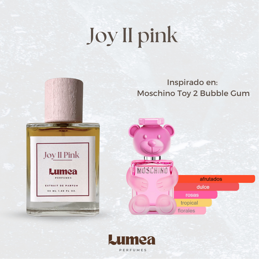 Joy II Pink (Inspirado en: Moschino Toy 2 Bubble Gum)