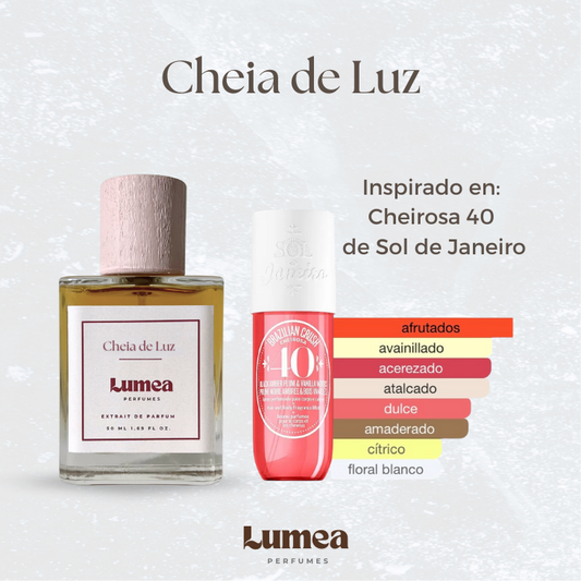 Cheia de Luz (Inspirado en:  Cheirosa 40  de Sol de Janeiro)