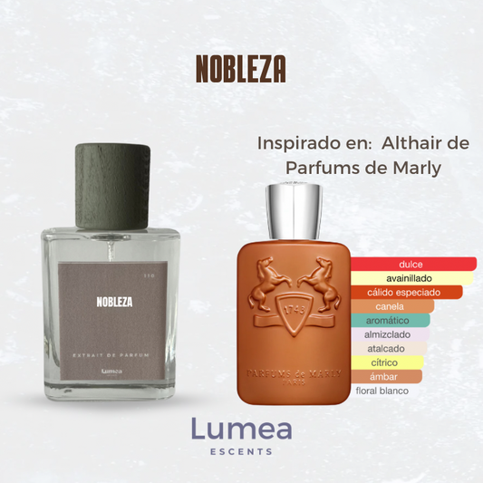 Nobleza (Inspirado en: Althair de Parfums de Marly)