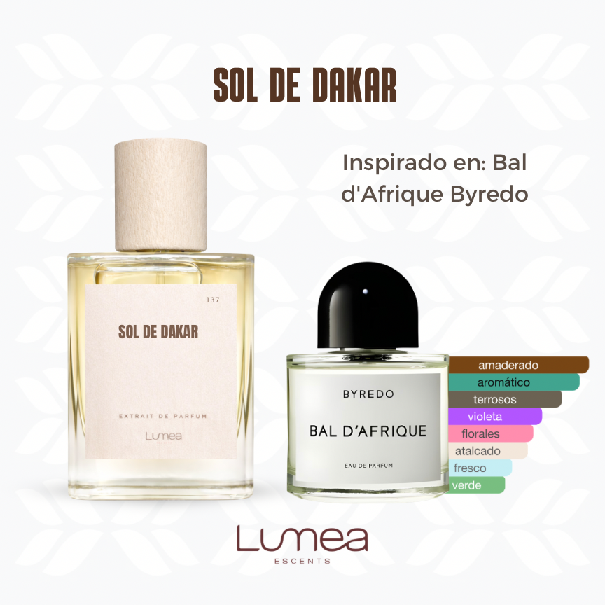 Sol de Dakar (Inspirado en: Bal d'Afrique Byredo)