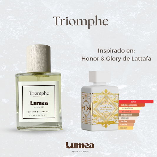 Triomphe (Inspirado en: Honor & Glory de Lattafa)