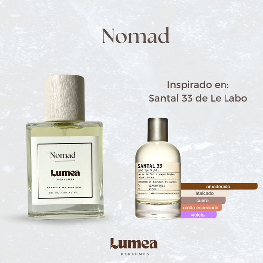 Nomad (Inspirado en: Santal 33 de Le Labo)