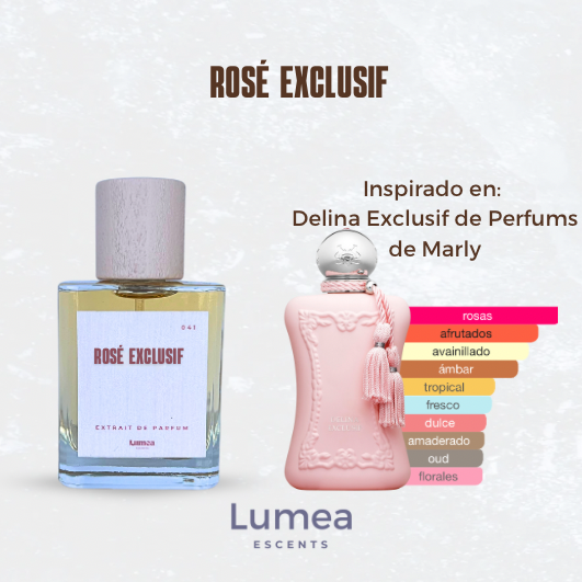 Rose Exclusif (Inspirado en: Delina Exclusif de Parfums de Marly)
