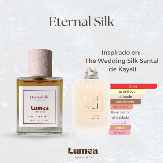 Eternal Silk (Inspirado en: The Wedding Silk Santal  de Kayali)