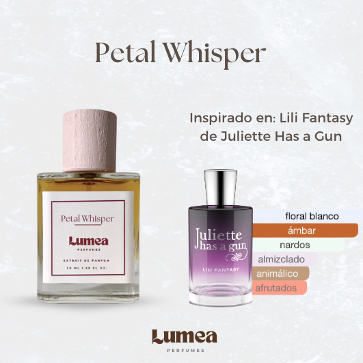 Petal Whisper (inspirado en: Lili Fantasy de Juliette Has a Gun)