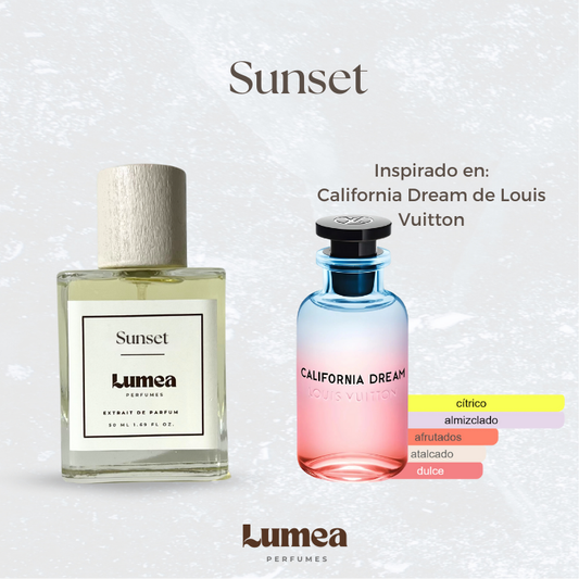 Sunset (Inspirado en: California Dream de Louis Vuitton)
