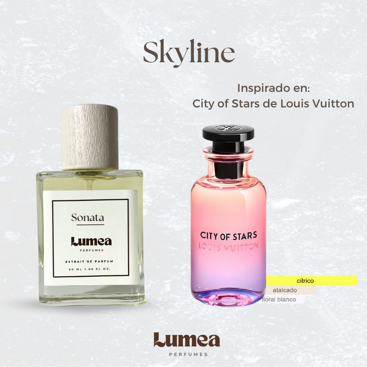 Skyline (Inspirado en: City of Stars de Louis Vuitton)
