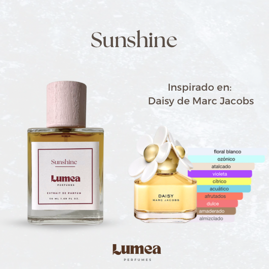 Sunshine (Inspirado en:  Daisy de Marc Jacobs)