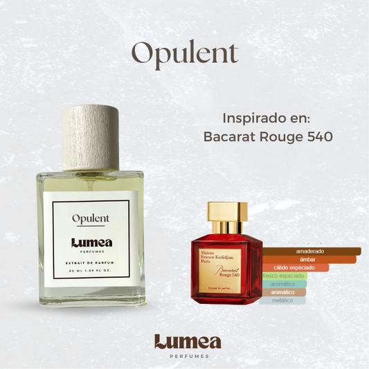 Opulent (Inspirado en: Baccarat Rouge 540 de Maison Francis Kurkdjian)