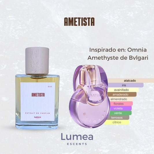 Ametista (inspirada en: Omnia Amethyste de Bvlgari)