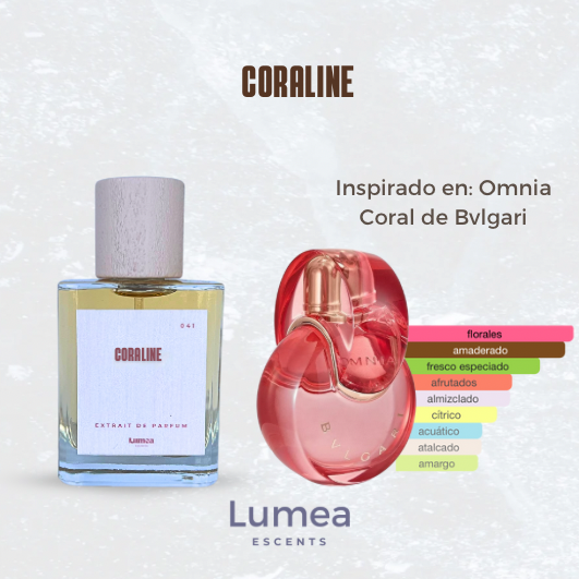 Coraline (Inspirado en: Omnia Coral de Bvlgari)