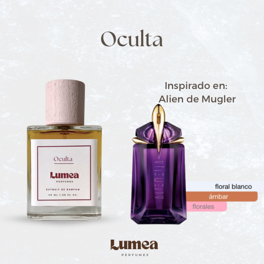 Oculta (Inspirado en:  Alien de Mugler)