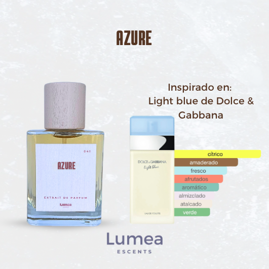 Azure (inspirado en Light blue de Dolce & Gabbana- versión femenina)