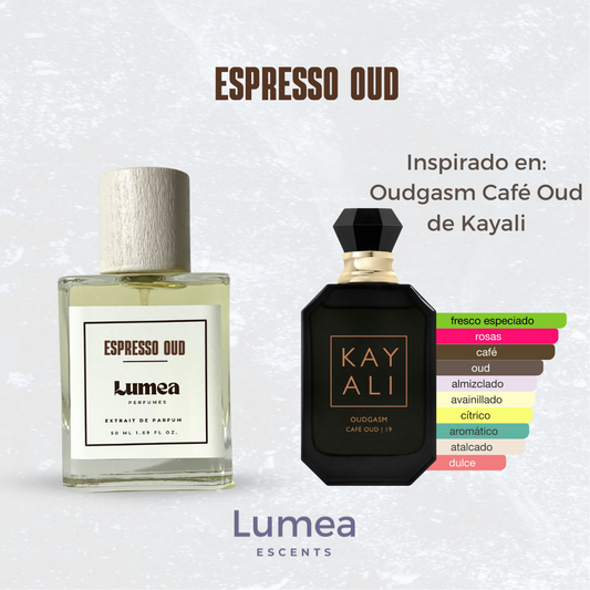 Espresso Oud (inspirado en Oudgasm Café Oud de Kayali)