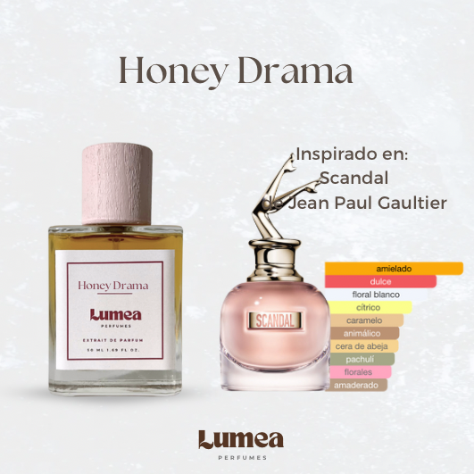 Honey Drama ( Inspirado en:  Scandal de Jean Paul Gaultier )
