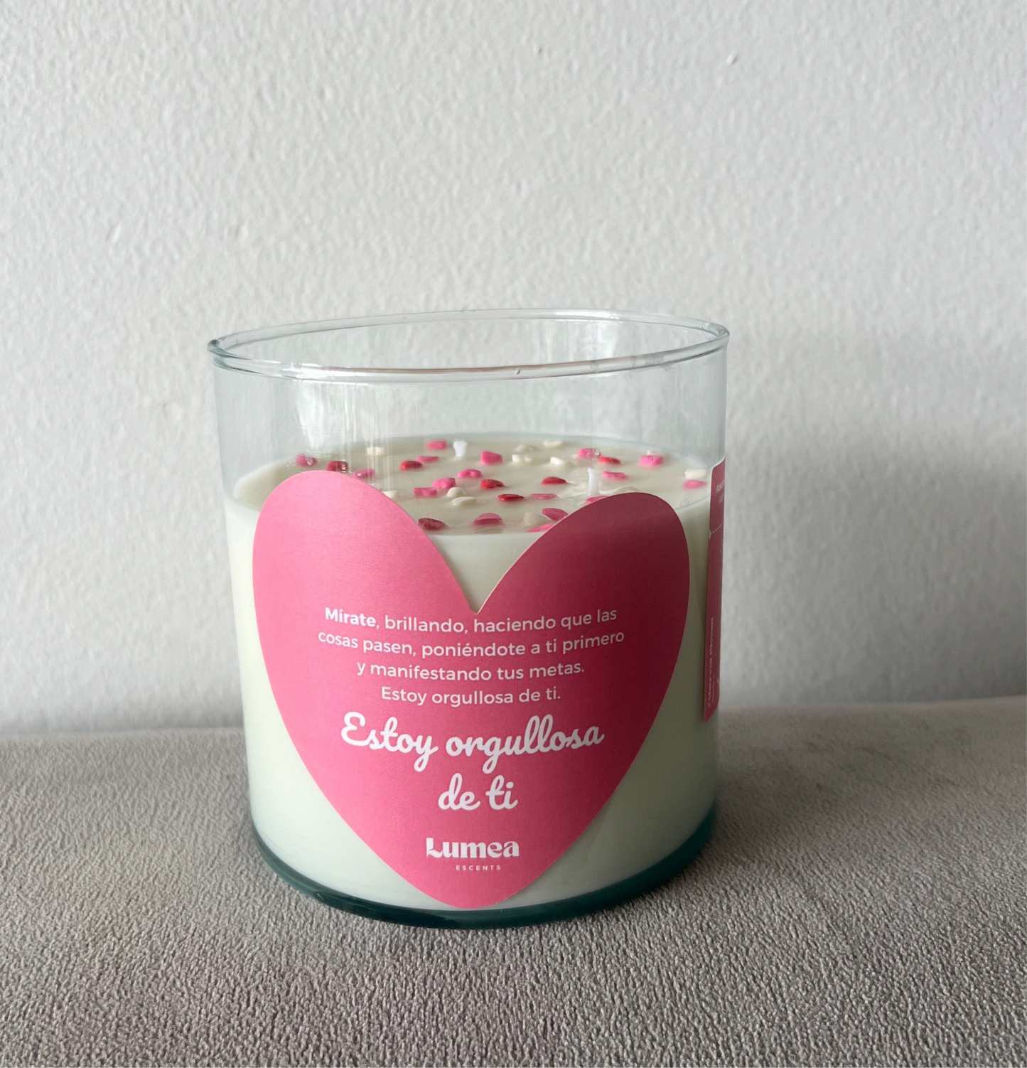 Vela Estoy Orgullosa de Ti - Rosa