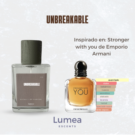 Unbreakable (Inspirado en: Stronger with you de Emporio Armani)