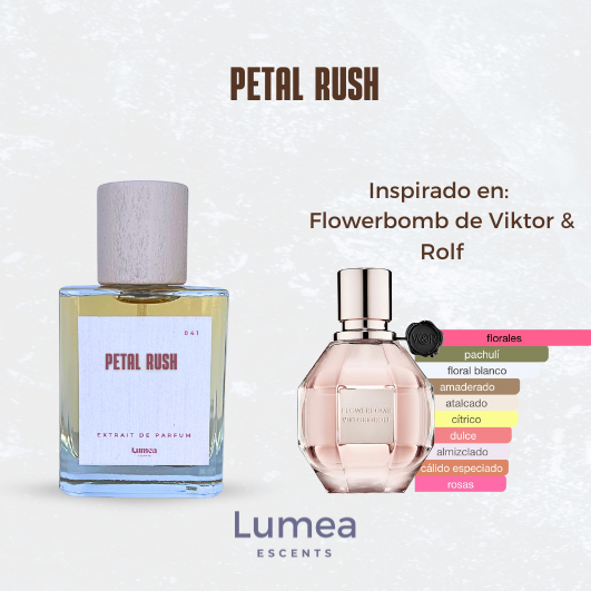 Petal Rush (inspirada en Flowerbomd de Viktor and Rolf)