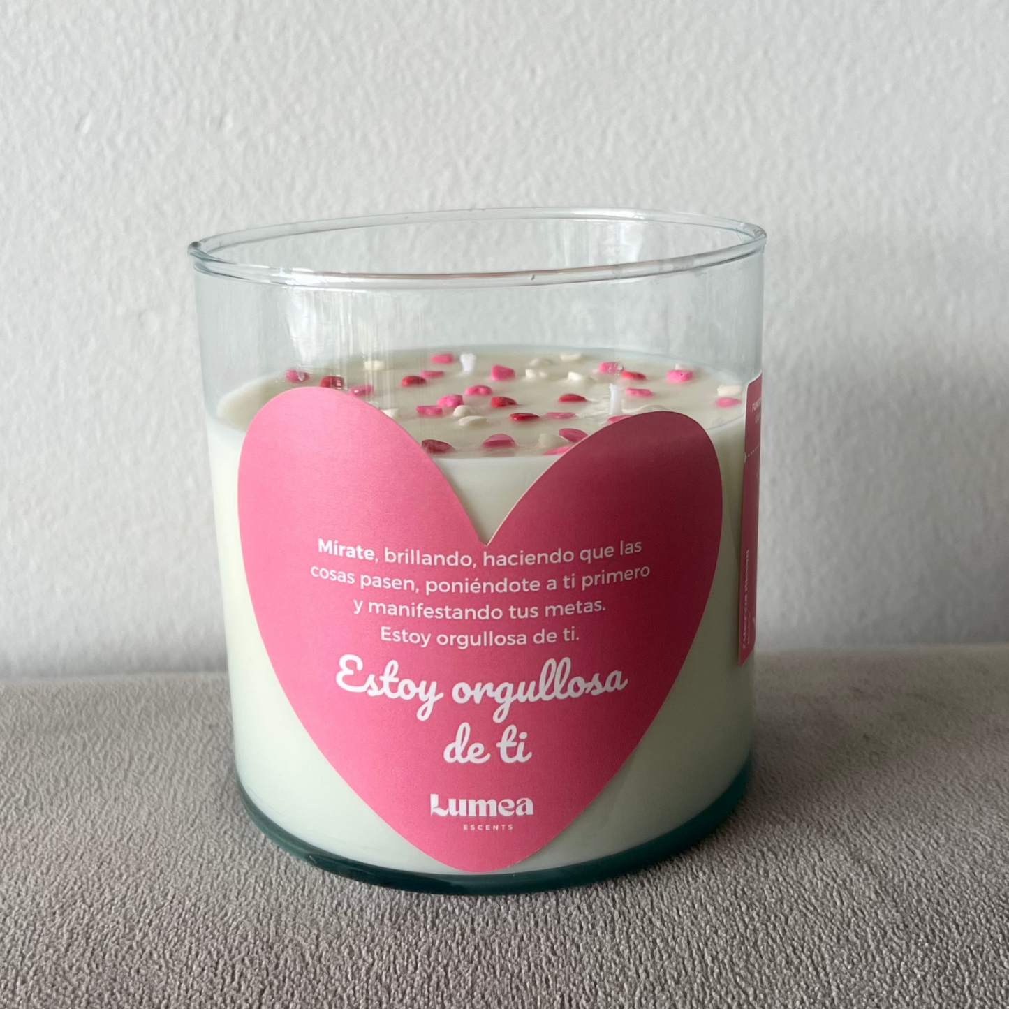 Vela Estoy Orgullosa de Ti - Rosa