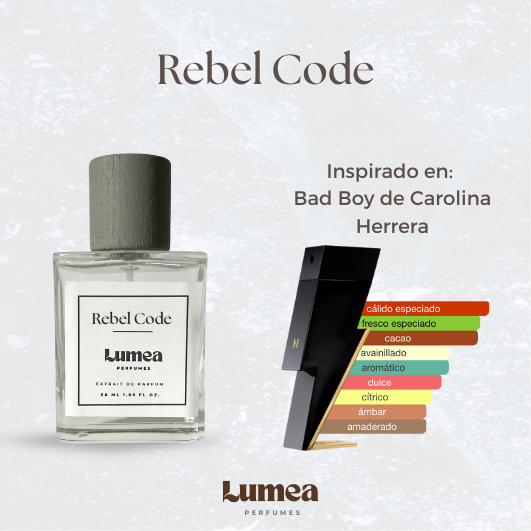 Rebel Code (Inspirado en: Bad Boy de Carolina Herrera)