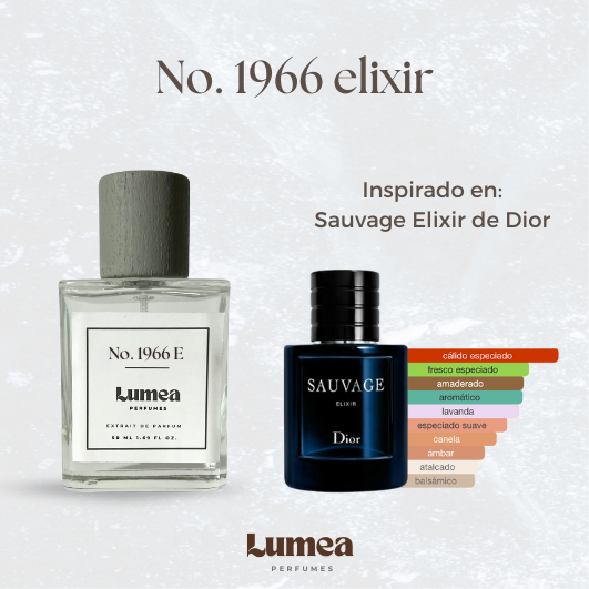 No 1966 (Inspirado en: Sauvage Elixir de Dior)