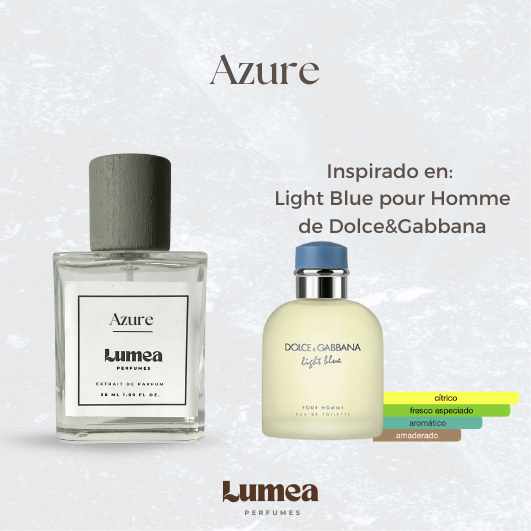 Azure (Inspirado en: Light Blue pour Homme de Dolce&Gabbana)
