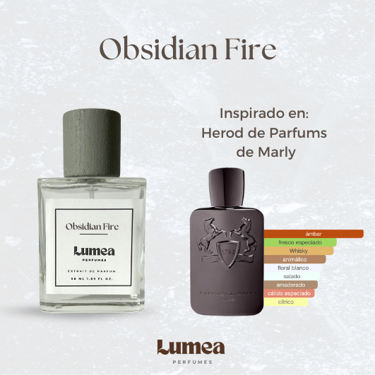 Obsidian Fire (Inspirado en: Herod de Parfums de Marly)