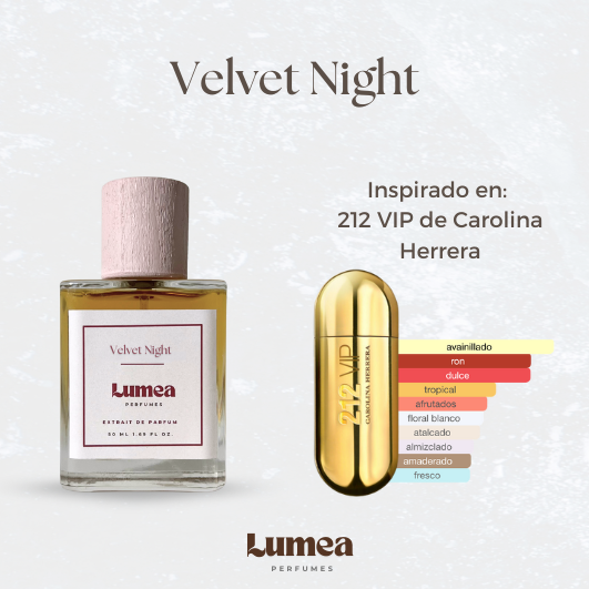 Velvet Night (Inspirado en: 212 VIP de Carolina Herrera)