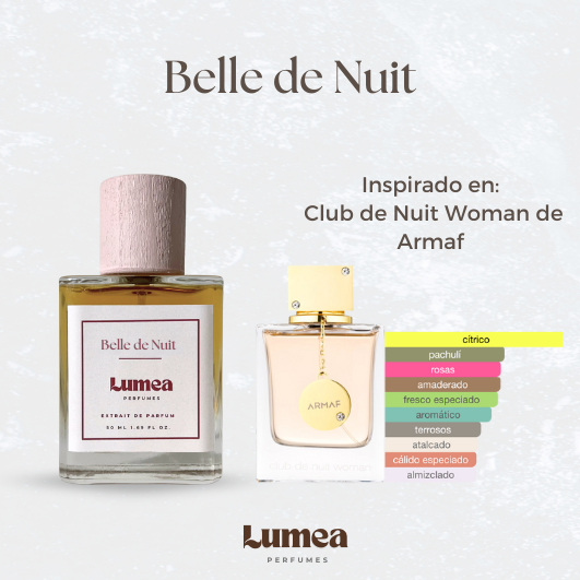 Belle de Nuit (Inspirado en: Club de Nuit Woman de Armaf)