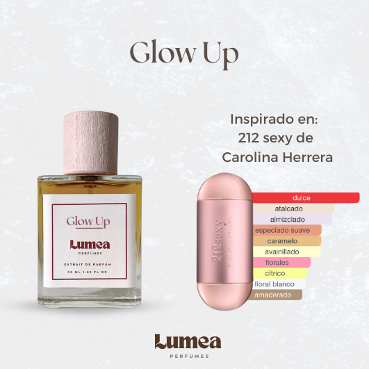 Glow Up (inspirado en 212 Sexy de Carolina Herrera)