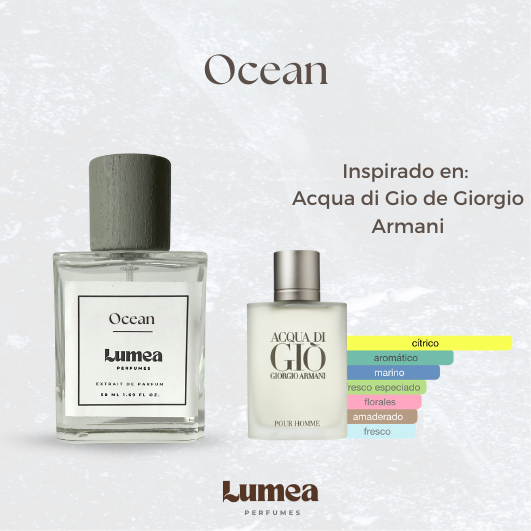 Ocean (Inspirado en: Acqua di Giò de Giorgio Armani)