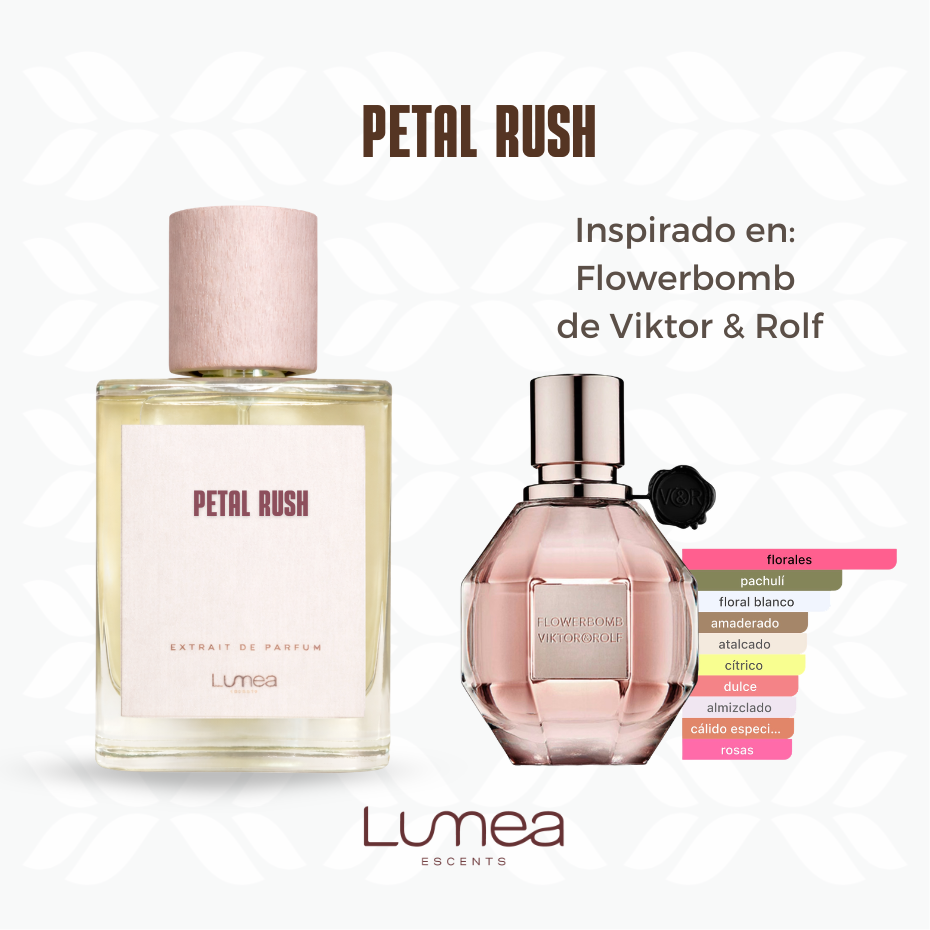 Petal Rush (inspirada en Flowerbomd de Viktor and Rolf)