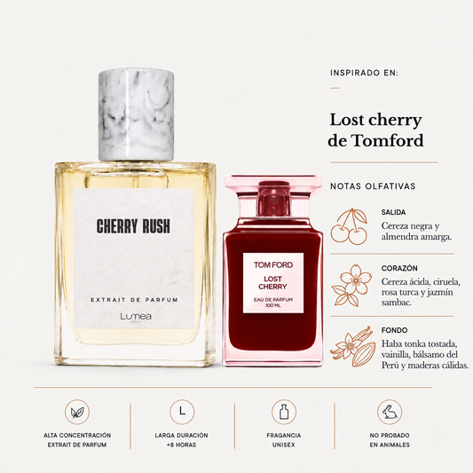 Cherry Rush (Inspirado en: Lost Cherry de Tom Ford)