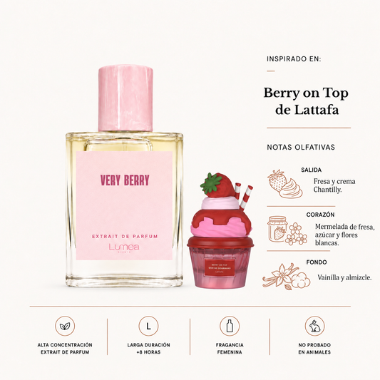 Very berry (inspirada en: Berry on top de lattafa)