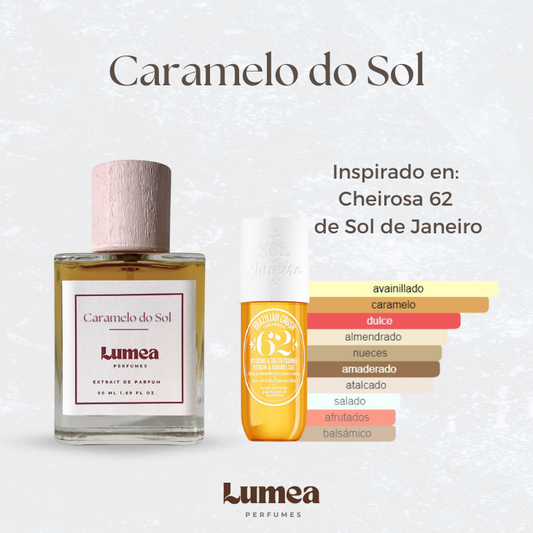 Caramelo do Sol (Inspirado en:  Cheirosa 62  de Sol de Janeiro)