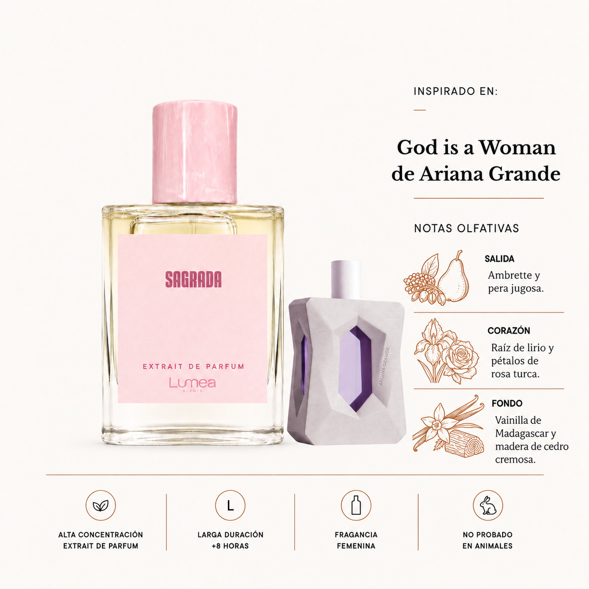 Sagrada (inspirada en God is a Woman de Ariana Grande)