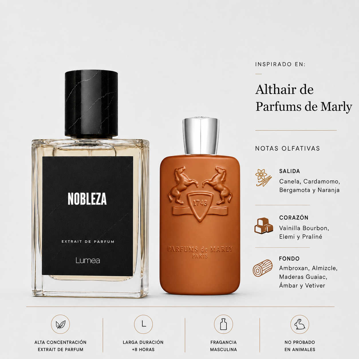 Nobleza (Inspirado en: Althair de Parfums de Marly)