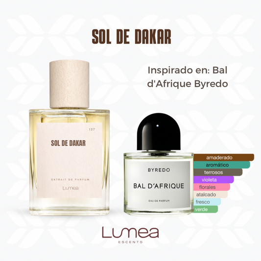 Sol de Dakar (Inspirado en: Bal d'Afrique Byredo)