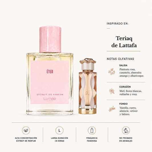 Éter (inspirada en: Teriaq de Lattafa)