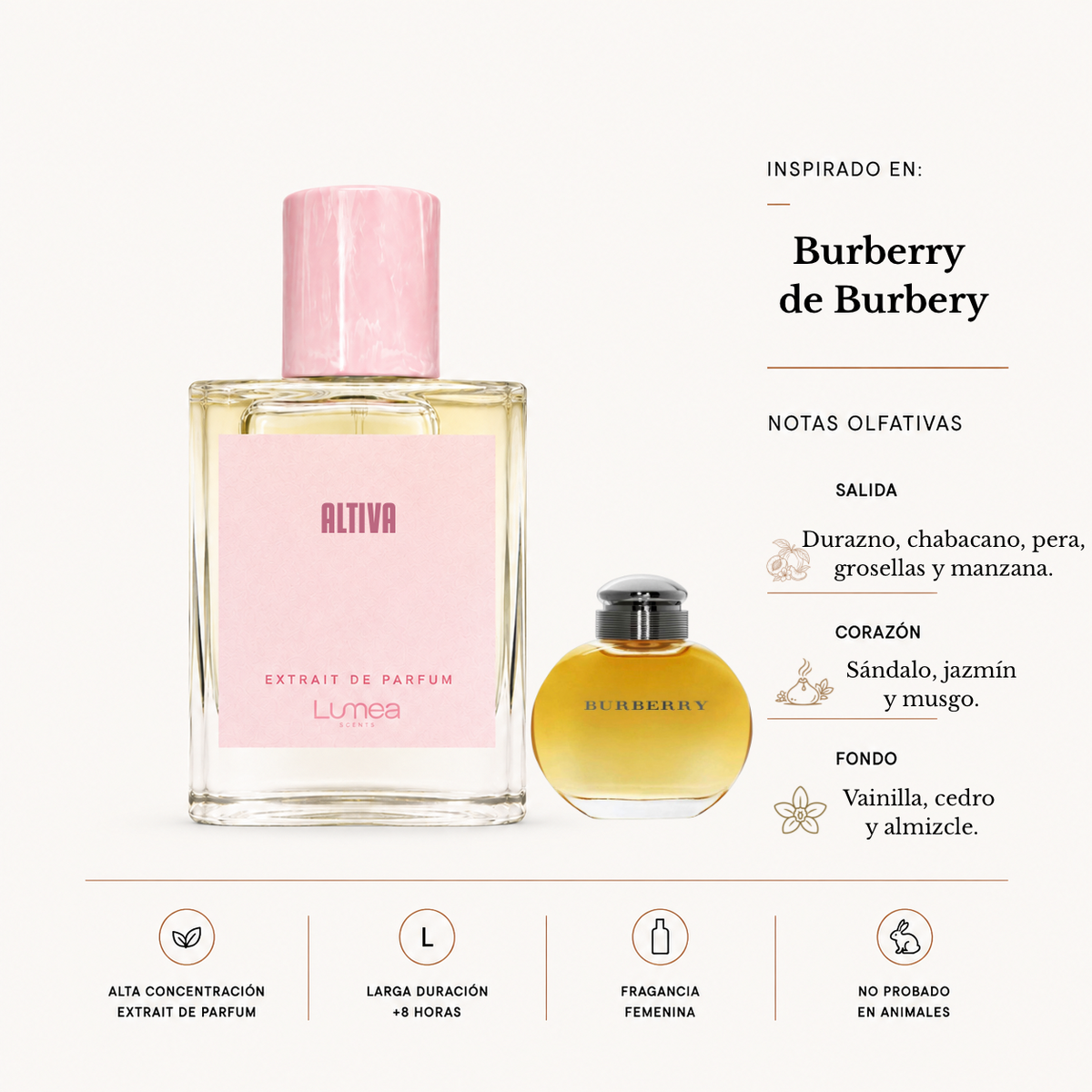 Altiva (inspirada en Burberry women de Burberry)