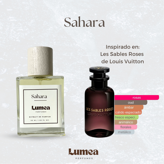 Sahara (Inspirado en: Les Sables Roses de Louis Vuitton)