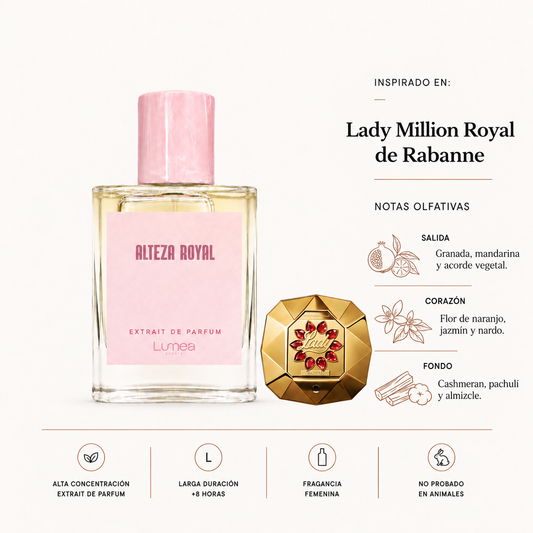 Alteza Royal (Inspirado en: Lady Million Royal Rabanne)